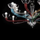 Ideal Lux 044255 luster Casanova transparente 8s40W | E14 - číra
