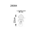 Globo COSMO 28084 LED stolná lampička | 6W LED