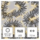 EMOS D4BW08 LED vianočná svetelná reťaz integrovaný LED zdroj | 2700K