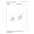 Lucide L099390231 bodové stropné svietidlo CLUBS GU10