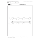 Lucide L139580431 bodové stropné svietidlo PUNCH  GU10