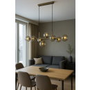 Italux PND-2244-8A-AB závesné stropné svietidlo Erimida | 8x5W G9