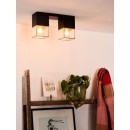 Lucide 21120/02/30 prisadené stropné svietidlo Rixt 2x40W | E27