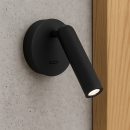 Italux WL-64834-1-BK LED bodové nástenné svietidlo Carda | 3W LED | 164lm | 3000K