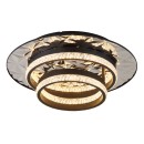 Globo DELLA II 67361C LED prisadené stropné svietidlo | 24W LED | 845lm | 3000K