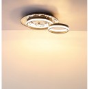 Globo DELLA II 67361C LED prisadené stropné svietidlo | 24W LED | 845lm | 3000K