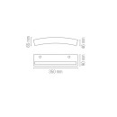 Luce Ambiente Design ALOHA-AP35 LED nástenné svietidlo ALOHA | 7W integrovaný LED zdroj | biela