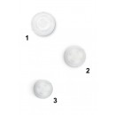 Ideal Lux 020891 prisadené nástenné svietidlo Dony 2x60W | E27 - biela