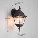Trio T205767132 vonkajšie nástenné svietidlo LIVENZA  E27