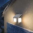 Philips 8721103105493 LED solárne vonkajšie nástenné svietidlo Zyren  | 25W integrovaný LED zdroj | 4000lm | 5000K | biela