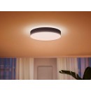 Philips Hue 41160/30 / P6 LED stropné svietidlo Enrave L + Hue Switch 1x33,5W | 4300lm | 2200-6500K - stmievateľné, Bluetooth, White Ambiance, čierna