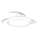 Philips 8721103096029 LED ventilátor s osvetlením Bliss  | 35W integrovaný LED zdroj | 4500lm | 2700-6500K | stmievač | diaľkové ovládanie | biela