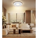 Globo 48558-60 LED prisadené stropné svietidlo EILA  | 60W integrovaný LED zdroj | 6100lm | 2700-6000K
