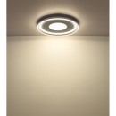 Globo 48558-60 LED prisadené stropné svietidlo EILA  | 60W integrovaný LED zdroj | 6100lm | 2700-6000K