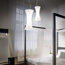 závesné svietidlo - luster Ideal lux ELICA 1x60W E27 - biela