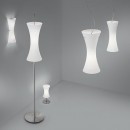 Ideal Lux 017617 nástenné svietidlo Elica 2x40W | G9 - biele