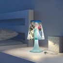 LED detská stolná lampa Philips FROZEN 2,3W - modrá