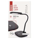 EMOS Z7602B LED stolná lampička STELLA | 6,5W integrovaný LED zdroj | 400lm | 4000K