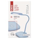 EMOS Z7602BL LED stolná lampička STELLA | 6,5W integrovaný LED zdroj | 400lm | 4000K