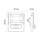 EMOS ZS2920 LED reflektor ILIO | 21W integrovaný LED zdroj | 1900lm | 4000K