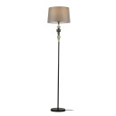 Italux FL-22374A-BK stojacia lampa Nerom | 60W E27