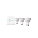 Philips Hue  8720169372177 LED štartovacia sada | 4W GU10 | 400lm | 2200-6500K | rgb - farebné | stmievač | biela