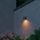 Philips 8721103104915 vonkajšie nástenné svietidlo Fylx  GU10 | čierna