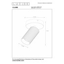 Lucide L099390131 bodové stropné svietidlo CLUBS GU10