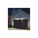 Philips 8721103105455 LED solárne vonkajšie nástenné svietidlo Zyren  | 25W integrovaný LED zdroj | 4000lm | 5000K | čierna