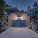 Philips 8721103105431 LED solárne vonkajšie nástenné svietidlo Zyren  | 25W integrovaný LED zdroj | 4000lm | 3000K | čierna