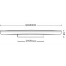 Philips 8719514431980 LED stropné svietidlo Ozziet 1x22W | 2300lm | 2700K- stmievateľné - SceneSwitch, biela