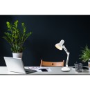 Globo 24881 stolná lampa Famous 1x40W | E27 - vypínač na tele, nastaviteľné, biela