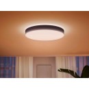 Philips Hue 41161/30 / P6 LED stropné svietidlo Enrave XL + Hue Switch 1x48W | 6100lm | 2200-6500K - stmievateľné, Bluetooth, White Ambiance, čierna