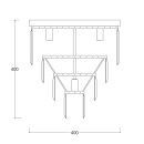 Zuma Line 003064-009233 prisadené stropné svietidlo AMEDEO E14