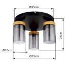 Globo 15557-3D prisadený luster Finca 3x40W | E27