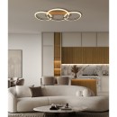 Globo 48050D2 LED prisadené stropné svietidlo FLETCHER  | 40W integrovaný LED zdroj | 3340lm | 3000K