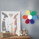 Ideal Lux 141336 detské prisadené stropné svietidlo Flower 1x60W | E27