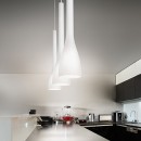 Ideal Lux 035710 stropné závesné svietidlo Flut Small Nero 1x40W | E14 - čierne