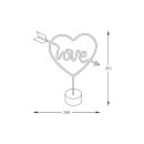 Zuma Line 003064-027949 LED stolná lampička LOVE integrovaný LED zdroj