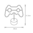 Zuma Line 003064-028681 LED stolná lampička GAMEPAD integrovaný LED zdroj