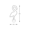 Zuma Line 003064-027945 LED stolná lampička FLAMINGO integrovaný LED zdroj