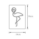 Zuma Line 003064-028677 LED nástenné svietidlo FLAMINGO integrovaný LED zdroj