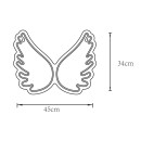 Zuma Line 003064-030765 LED nástenné svietidlo WINGS integrovaný LED zdroj