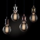 závesné svietidlo - luster Ideal lux FRIDA 1x60W E27 - antická meď