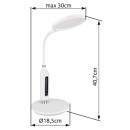 Globo 58435W LED stolná lampička FRUGGY  | 9W integrovaný LED zdroj | 530lm | 3000+4000+6500K