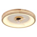 Globo 03650 LED ventilátor s osvetlením GATIAN  | 30W integrovaný LED zdroj | 2250lm | 2700-6500K