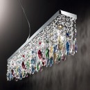 Ideal Lux 099200 prisadené stropné svietidlo Giada 4x40W | G9 - krištáľ