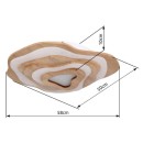 Globo 41768-40 LED prisadené stropné svietidlo JACKS | 40W integrovaný LED zdroj | 1600lm