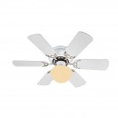 Globo 03070 stropné svietidlo s ventilátorom Formentera 1x60W | E27 - s ťahovým vypínačom / retiazkou /