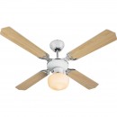 Globo 03300 stropné svietidlo s ventilátorom Sargantana 1x60W | E27 - s ťahovým vypínačom / retiazkou /